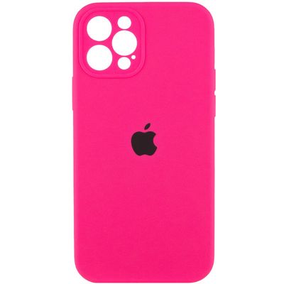 Чохол Silicone Case Full Camera Protective (AA) для Apple iPhone 12 Pro (6.1) (Рожевий / Light pink / PVH) 42251 42251* 42251 Чехол