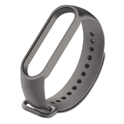 Силіконовий ремінець для Xiaomi Mi Band 5 / 6 (Сірий / Light Olive) 37249 Китай