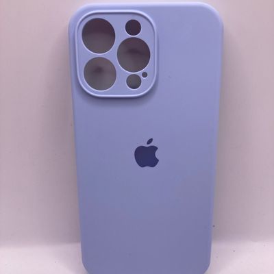 Чохол Silicone Case Full Camera Protective (AA) для Apple iPhone 15 Pro Max (6.7) (Блакитний / Lilac Blue) 00066393 Чехол