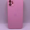 Чохол TPU+Glass Sapphire matte case для Apple iPhone 11 (6.1) (Chanel Pink) 55861 Чехол