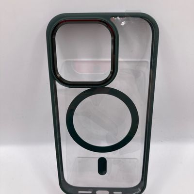 Чохол WAVE Ardor Case with Magnetic Ring iPhone 14 Pro (green) 45135 Пластик Пластик 45135 Чехол