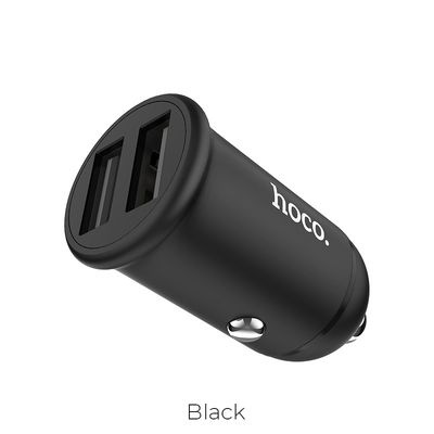 АЗП  Z30 Easy Route 3.1A 2USB (black) 30452 Hoco