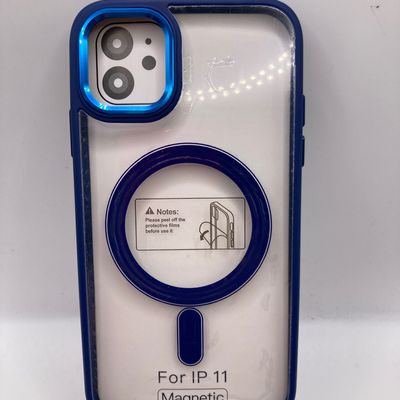 Color Clear Case with MagSafe — iPhone 11 Blue 754757 Blue 754757 Чехол