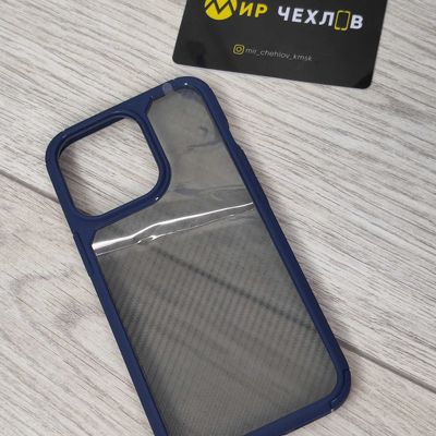 Чохол  IPhone 13 Pro Matte Carbon blue 77170 Китай