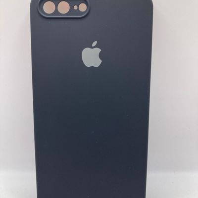 Чохол Silicone Case Square Full Camera Protective (AA) для Apple iPhone 7 plus/8 plus (5.5) (Чорний / Black) 00040230 00040230 Чехол