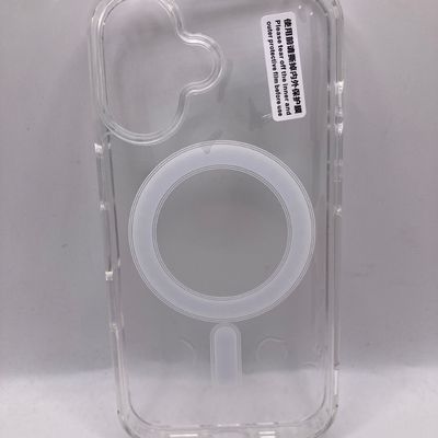Чохол TPU Clear Case with MagSafe для Apple iPhone 16 Pro (6.3) (Clear) 00073552 00073552 Чехол