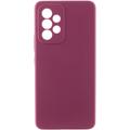 Чохол Silicone Cover Lakshmi Full Camera (AAA) для Samsung Galaxy A53 5G (Бордовий / Plum) 64734 Чехол