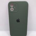 Чохол Silicone Case Full Camera Protective (AA) для Apple iPhone 12 (6.1) (Зелений / Cyprus Green) 00042250 00042250* Чехол