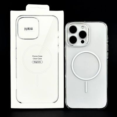 Накладка PC Glossy Magnetic IPhone 17 Pro 6,3 (Прозорий) 59570