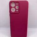 Чохол Silicone Cover Lakshmi Full Camera (A) для Xiaomi Redmi 12 (Бордовий / Marsala) 64971 Чехол