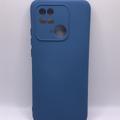 Чохол Silicone Cover Lakshmi Full Camera (A) для Xiaomi Redmi 10C (Синій / Navy Blue) 54934 Чехол