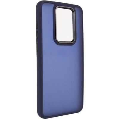 Чохол TPU+PC Lyon Frosted для Xiaomi Redmi Note 9s / Note 9 Pro / Note 9 Pro Max (Navy Blue) 00065048 Чехол