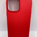 Кожаный чехол Leather Case (AA) with MagSafe для Apple iPhone 13 Pro Max (6.7) (Crimson) 55251 55251* 55251 Китай