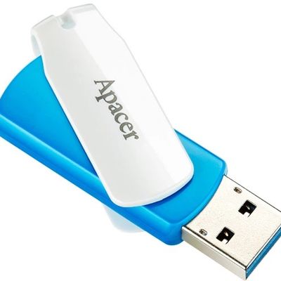 Флеш-накопичувач  USB 3.2 Gen 1 AH357 64GB Blue AP64GAH357U-1 Apacer