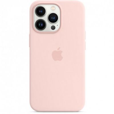 Silicone Case with MagSafe iPhone 14 (1:1 original), Chalk Pink Китай