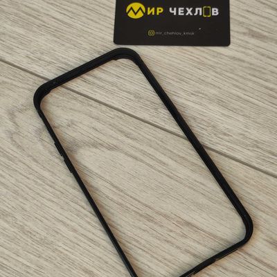 Чохол IPhone 12 Pro Max Coteeetci Bumber Metal black Китай