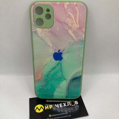 Чохол Marble Clouds iPhone 11 (green) 32844 32844* 32844
