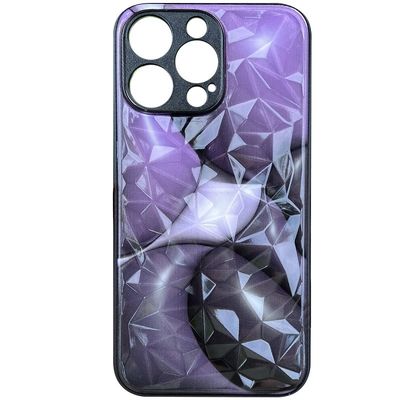 TPU+PC чохол Prisma BubbleGum для Xiaomi Redmi 13C / Poco C65 (3D Purple) 74676 Чехол