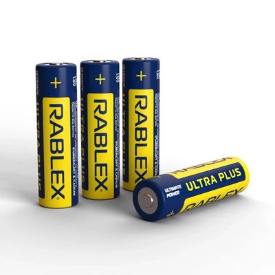 Батарейки RABLEX ULTRA PLUS ALKALINE 1.5V AA LR6 (2шт/40шт/1000шт) ціна за 1 шт 56084