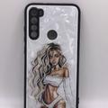 TPU+PC чехол Prisma Ladies для Xiaomi Redmi Note 8 / Note 8 2021 (White) 33899 Чехол