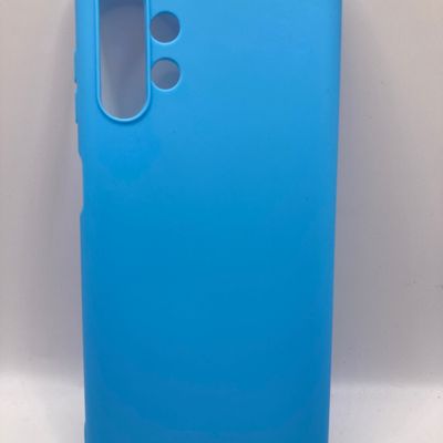 Силиконовый чехол Candy для Samsung Galaxy A04s (Голубой) 60099 Чехол
