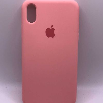 Silicone Case Full Protective (AA) для Apple iPhone XR (6.1) (Розовый / Peach) 34365 34365* 34365 Чехол