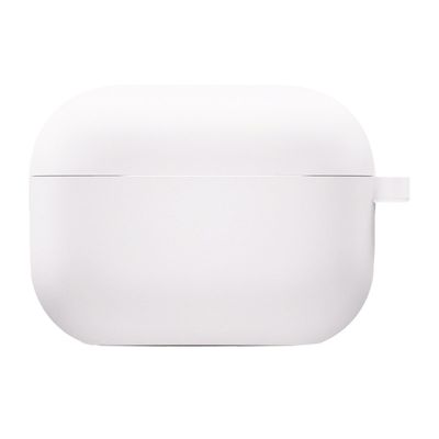 Силіконовий футляр з мікрофіброю для навушників Airpods 3 (Білий / White) 53035 Чохли на навушники