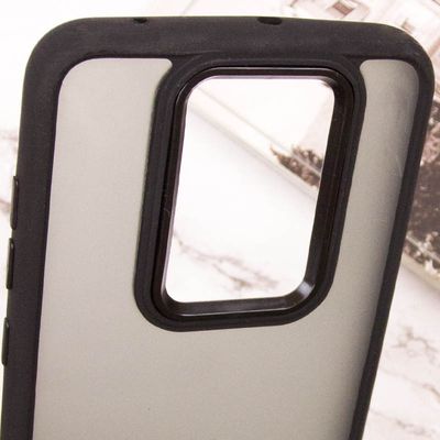 Чохол TPU+PC Lyon Frosted для Xiaomi Poco X3 NFC / Poco X3 Pro (Black) 00074801 Чехол