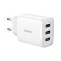 СЗУ Compact 17W (3 USB) (white) 36717 Baseus
