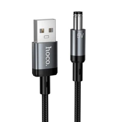 USB to DC5.5 Кабель HOCO X129 Advantage charging cable USB to DC5.5 |1m, 5V/1A| (black) 000012973 Hoco