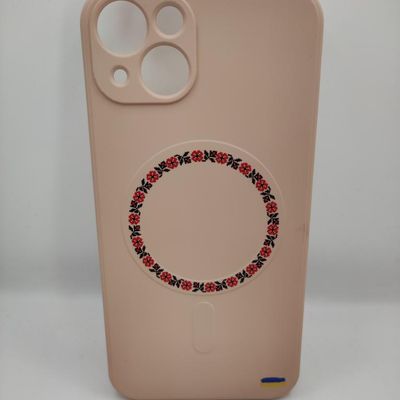 Чохол WAVE Ukraine Edition Case with MagSafe iPhone 13 (vyshyvanka shirt circle) 36778 36778* 36778 Чехол