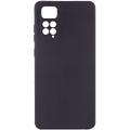 Силіконовий чохол Candy Full Camera для Xiaomi Redmi Note 11 (Global) / Note 11S (Чорний / Black) 65220 Чехол
