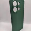 Чохол Silicone Cover Lakshmi Full Camera (A) для Xiaomi Redmi Note 13 4G (Зелений / Dark green) 69964