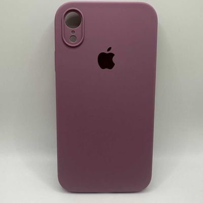 Чохол Silicone Case Square Full Camera Protective (AA) для Apple iPhone XR (6.1) (Ліловий / Lilac Pride) 40233* Чехол