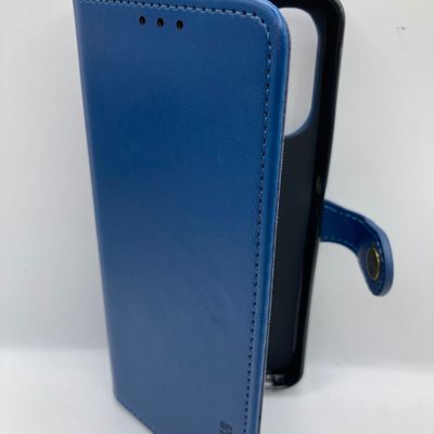 Шкіряний чохол книжка GETMAN Gallant (PU) для Xiaomi Redmi 13C / Poco C65 (Синій) 68152 Чехол