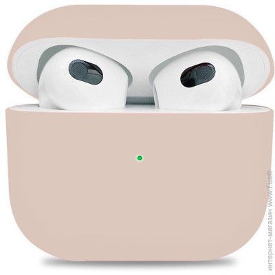 Чохол Silicone Case New for AirPods 3 (pink sand) 34462 Китай