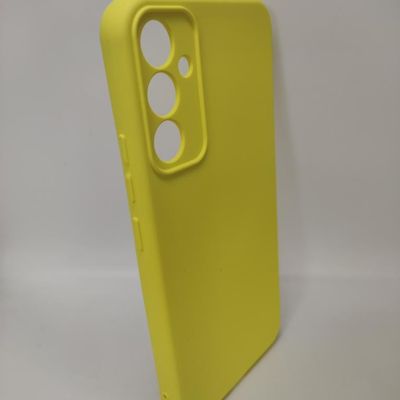 Чохол Silicone Cover Lakshmi Full Camera (A) для Samsung Galaxy A34 5G (Жовтий / Flash) 59082 59082* Чехол