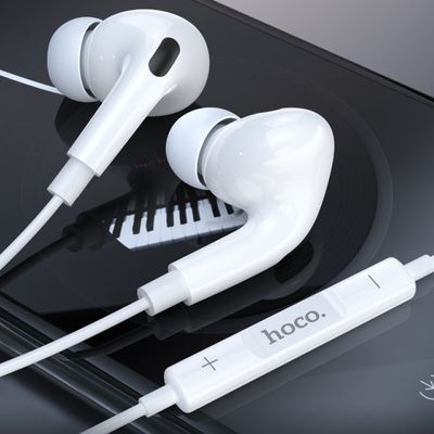 Стерео навушники  M101 Pro 3.5mm (White) 64491 Hoco