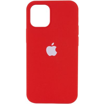 Silicone Case Full Protective (AA) для Apple iPhone 13 Pro Max (6.7) (Красный / Dark Red) 49840 49840* 49840 Чехол