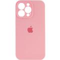 Чохол Silicone Case Full Camera Protective (AA) для Apple iPhone 14 Pro (6.1) (Рожевий / Light pink) 00057050