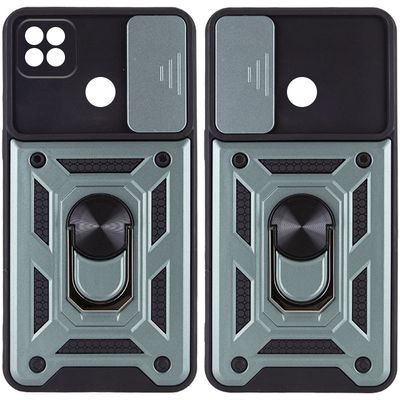 Ударостійкий чохол Camshield Serge Ring для Xiaomi Redmi 9C
/ Redmi 10A (Зелений) 48868 Чехол