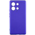 Чохол Silicone Cover Lakshmi Full Camera (A) для Xiaomi Poco X6 Pro (Бузковий / Dasheen) 69967 Чехол