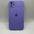 Чохол Silicone Case Square Full Camera Protective (AA) для Apple iPhone 11 (6.1) (Бузковий / Dasheen) dashen 00040234 Чехол