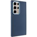 TPU чохол Bonbon Metal Style для Samsung Galaxy S24 Ultra (Синій / Denim Blue) 68447 68447* Чехол