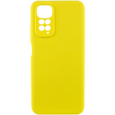 Чохол Silicone Cover Lakshmi Full Camera (AAA) для Xiaomi Redmi Note 11 (Global) / Note 11S (Жовтий / Yellow) 64725 64725* Чехол