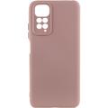 Чохол Silicone Cover Lakshmi Full Camera (AAA) для Xiaomi Redmi Note 11 (Global) / Note 11S (Рожевий / Pink Sand) 64725 64725* Чехол