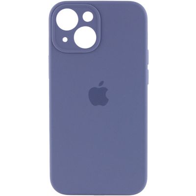 Чохол Silicone Case Full Camera Protective (AA) для Apple iPhone 13 (6.1) (Сірий / Lavender Gray) 50657 50657* Чехол