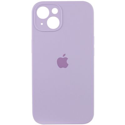 Чохол Silicone Case Full Camera Protective (AA) для Apple iPhone 13 (6.1) (Бузковий / Lilac) 00050657 Чехол