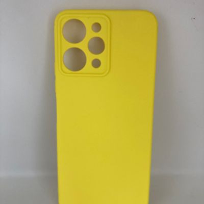 Чохол Silicone Cover Lakshmi Full Camera (A) для Xiaomi Redmi 12 (Жовтий / Flash) 64971 Чехол