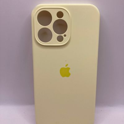 Чохол Silicone Case Full Camera Protective (AA) для Apple iPhone 15 Pro Max (6.7) (Жовтий / Mellow Yellow) 66393 66393* Чехол